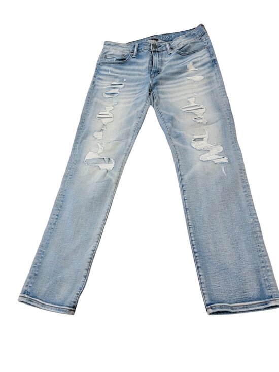 American Eagle Outfitters Other - American Eagle Airflex 360 Factory Distressed Light Wash Men's Jeans 31 x 30